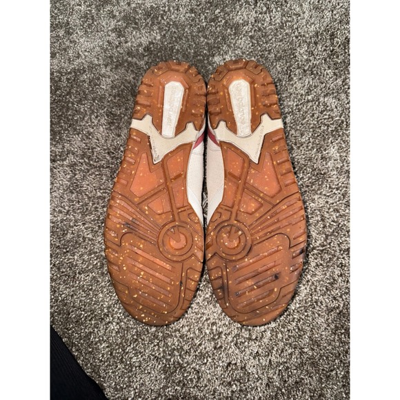 New Balance 550 Sneaker Womens 10 Cream Pink Navy BBW550NP Good Retro Basketball - Picture 8 of 8